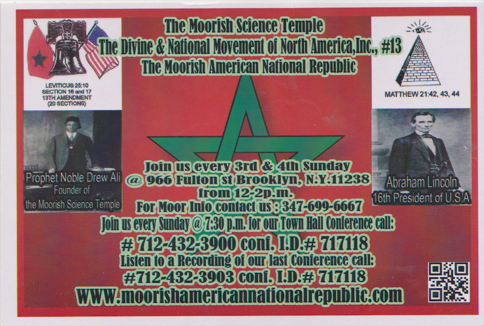 Moorish American National Id Card